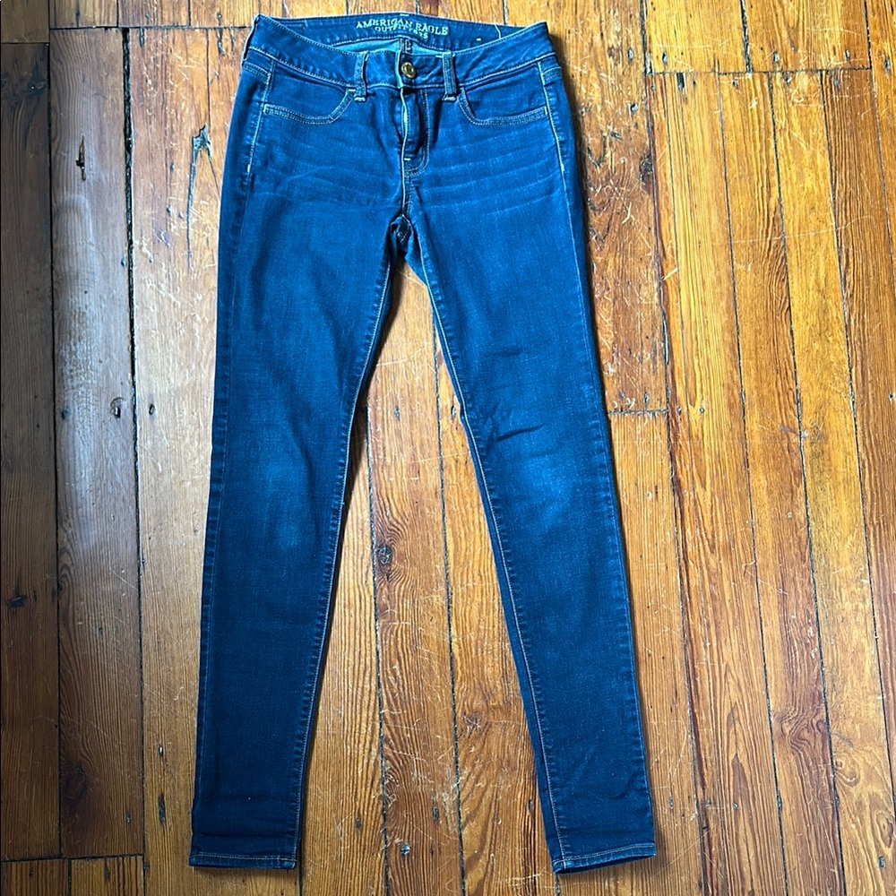 American Eagle Outfitters Blue Skinny Jeans
